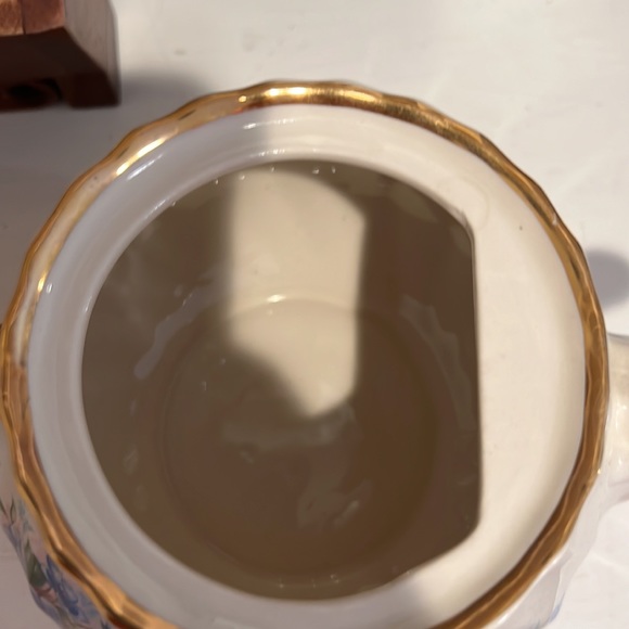 Sadler teapot with blue flowers - Picture 3 of 5